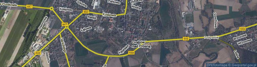 Zdjęcie satelitarne Rynek Króla Władysława Jagiełły ul.